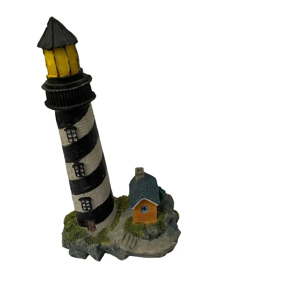 Spoontiques Decorative Cape Kennedy Lighthouse Figurine Resin‎ 13